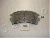 JAPKO 50193 Brake Pad Set, disc brake